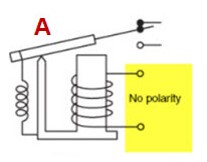 رله الکترومکانیکی بدون اهمیت پلاریته