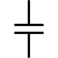 نماد مداری خازن