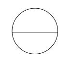 دایره با یک خط در نقشه خوانی P&ID