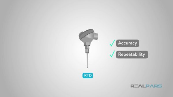RTD از انواع سنسورهای صنعتی 