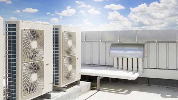 سیستم HVAC تعبیه شده بر پشت بام 