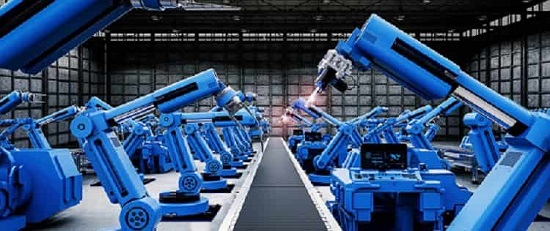 ماشین آلات صنعتی و ربات ها