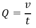 معادله دبی جریان