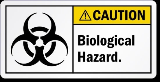 خطرات بیولوژیکی در ایمنی آزمایشگاه