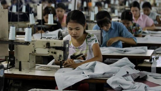 کودکان کار در تولید لباس