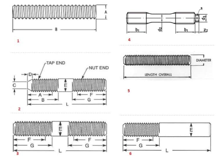 انواع استاد بولت