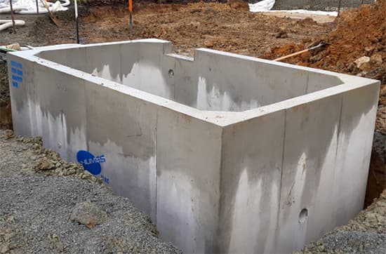 Concrete Tanks زمینی