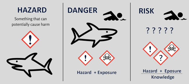 تفاوت Hazard ، Risk و Danger