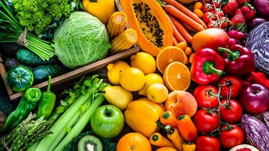 میوه ها و سبزیجات در غذا