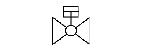 نماد عملگر هیدرولیکی
