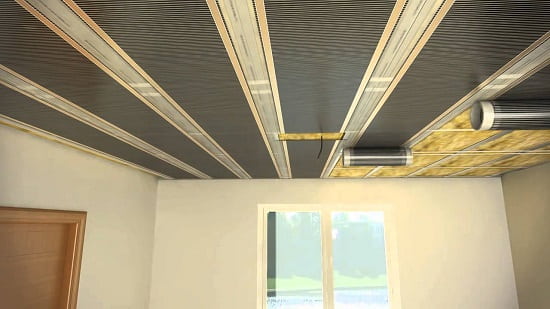 انتقال حرارت بهینه در سیستم گرمایش از سقف