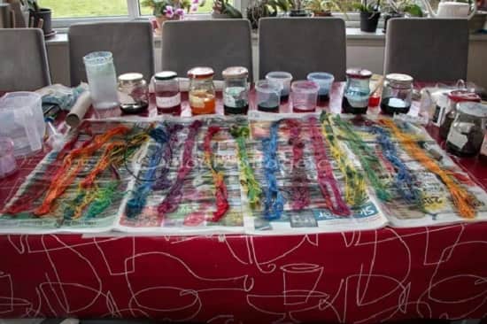 رنگرزی زنجیره ای