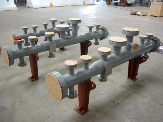 آزمایش کلکتور موتورخانه