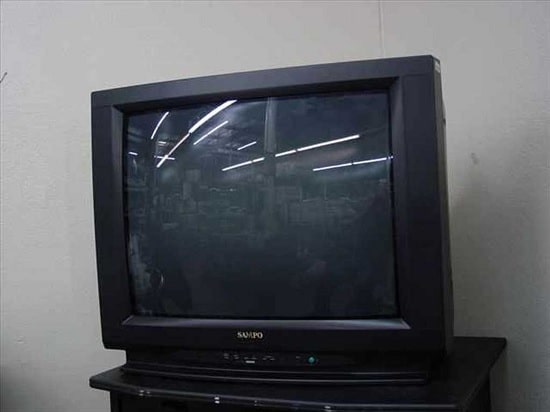 تعمیر تلویزیون CRT تصویر ندارد